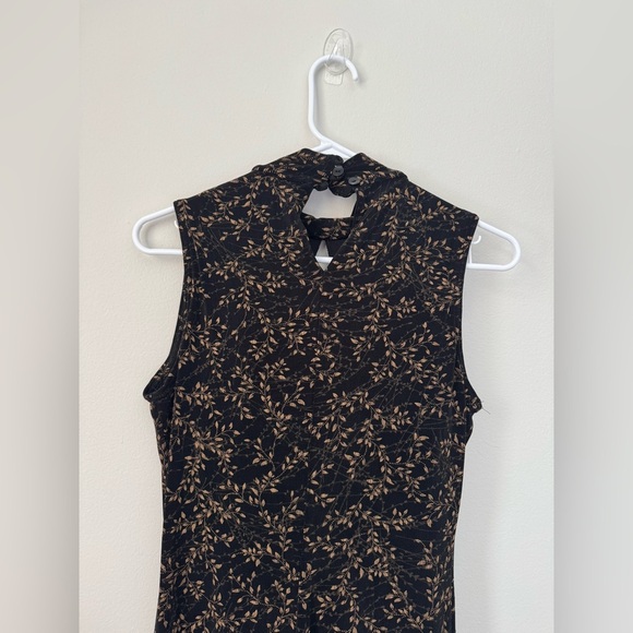 ColdWater Creek Sleeveless Shift Long Dress Elegant Party Size 10 - Picture 8 of 10